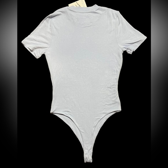 Nwt Naked Wardrobe The NW Lovin' the Crew T-Shirt Bodysuit Size 1 Light Purple - Picture 5 of 16